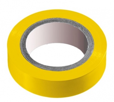 Изолента ПВХ 20 мм желтая